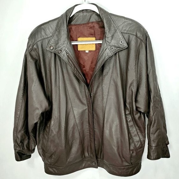 Women's Leather Jacket Olde Hide House Size XS - Picture 1 of 9
